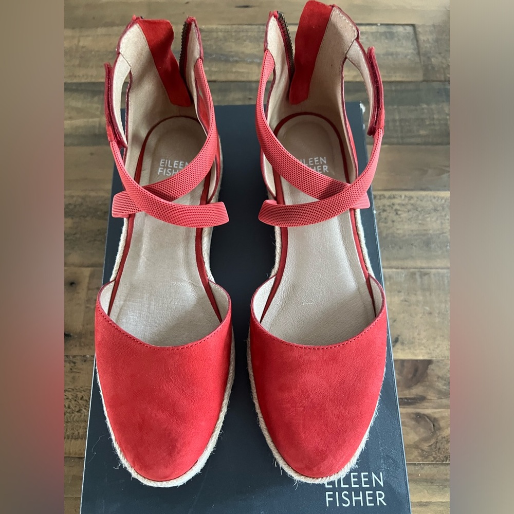 Eileen Fisher espadrille sandal